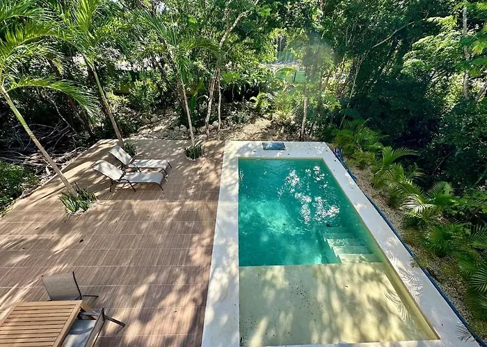 Casa Cheche Deluxe Jungle Living Private Pool Casa de férias Xpu Ha
