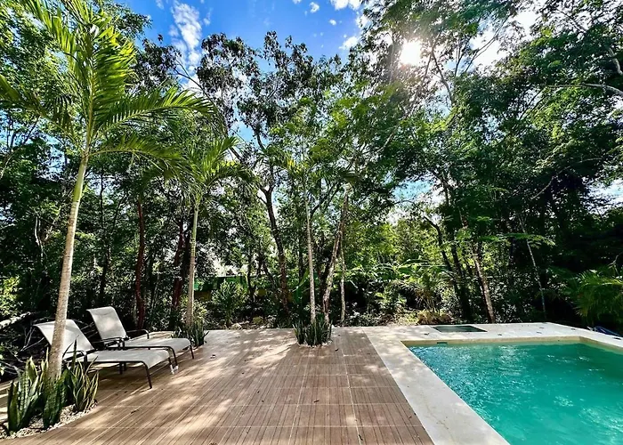Casa Cheche Deluxe Jungle Living Private Pool Casa de férias Xpu Ha